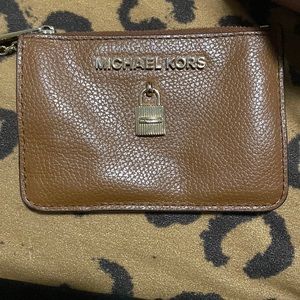 Michael Kors Leather Coin Wallet